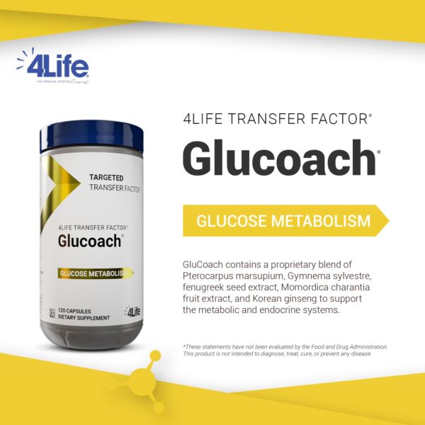 4Life Transfer Factor Glucoach (120N)