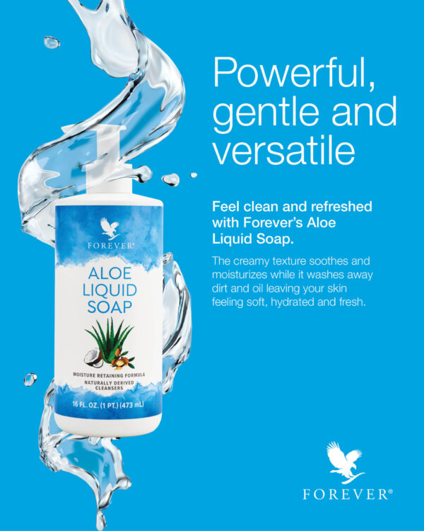 Forever Aloe Liquid Soap (473 ML)