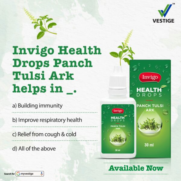 Vestige Invigo Panch Tulsi Ark (30ML)