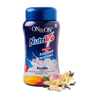 On & On Nutrilife Vanilla flavour Powder (750g)